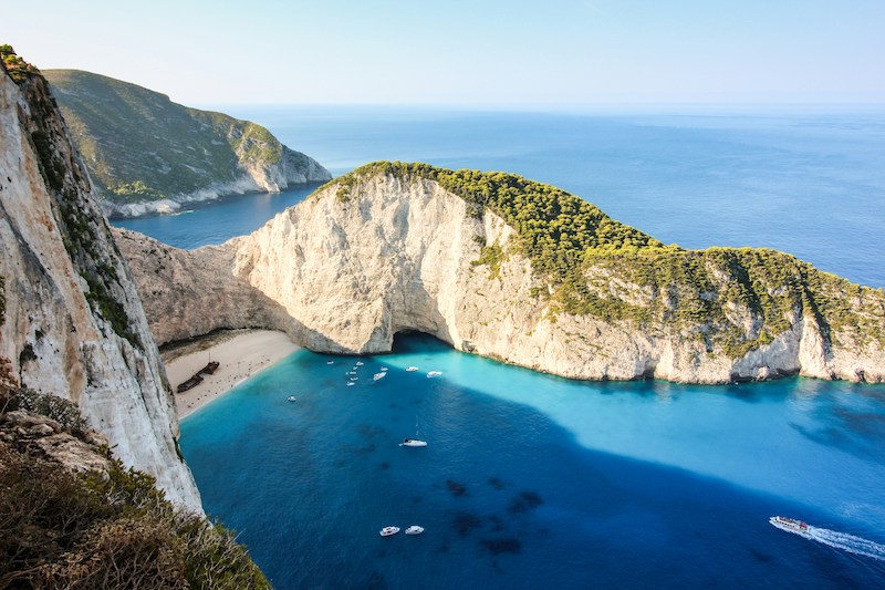 Ikonická pláž Navagio