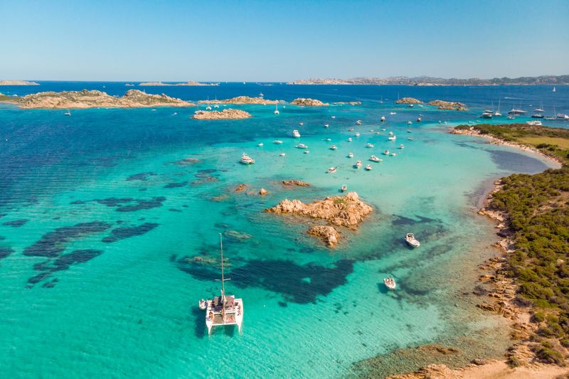 Sardínía, súostrovie La Maddalena