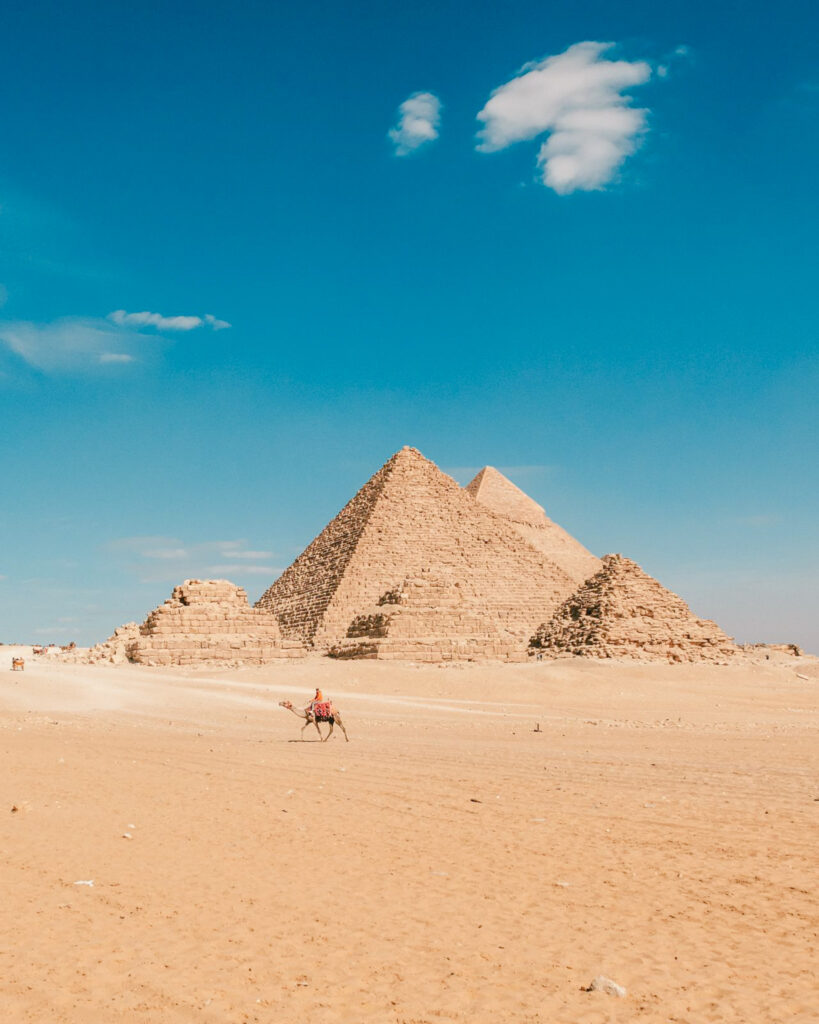 Pyramídy v Gize, Egypt