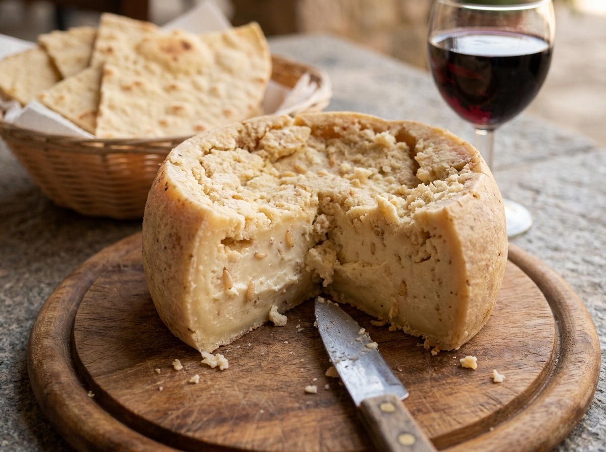 Casu marzu - syr zo Sardínie so stovkami lariev